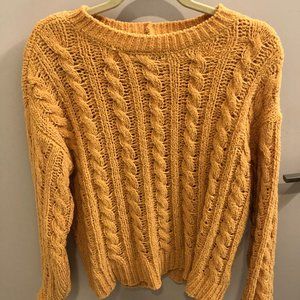 Orange Super Soft Sweater